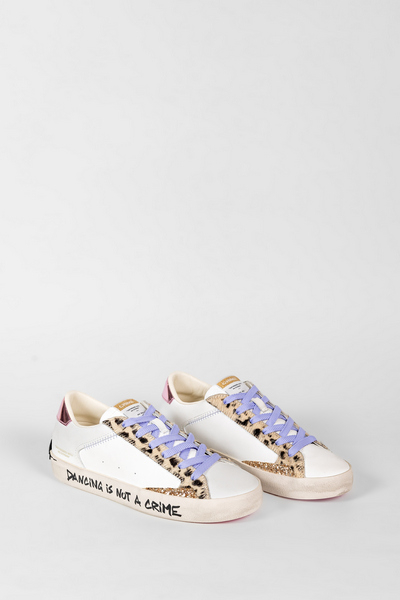 Женские кеды Crime London DISTRESSED