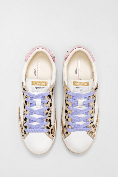 Женские кеды Crime London DISTRESSED