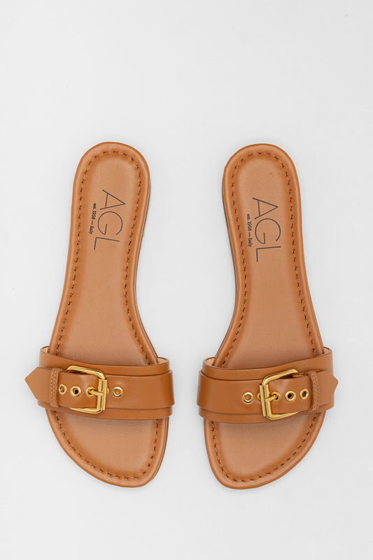Женские шлепанцы Agl SUMMER BUCKLE