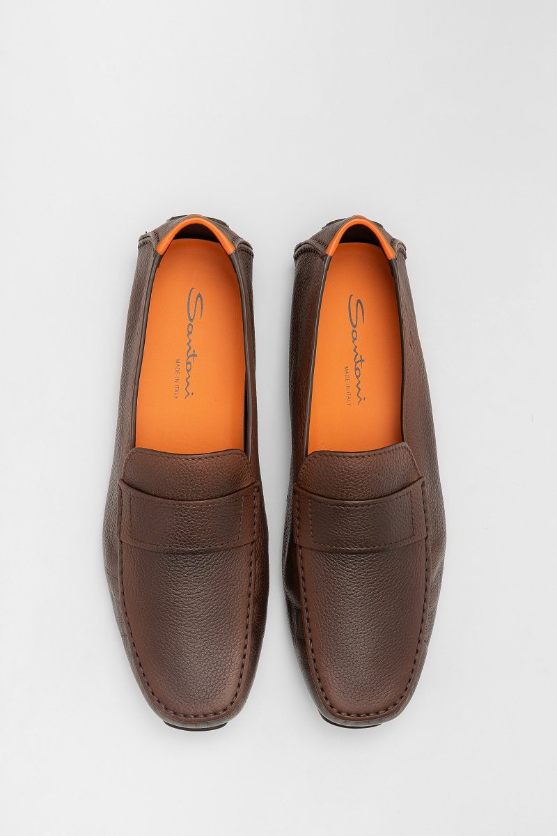Мужские мокасины Santoni